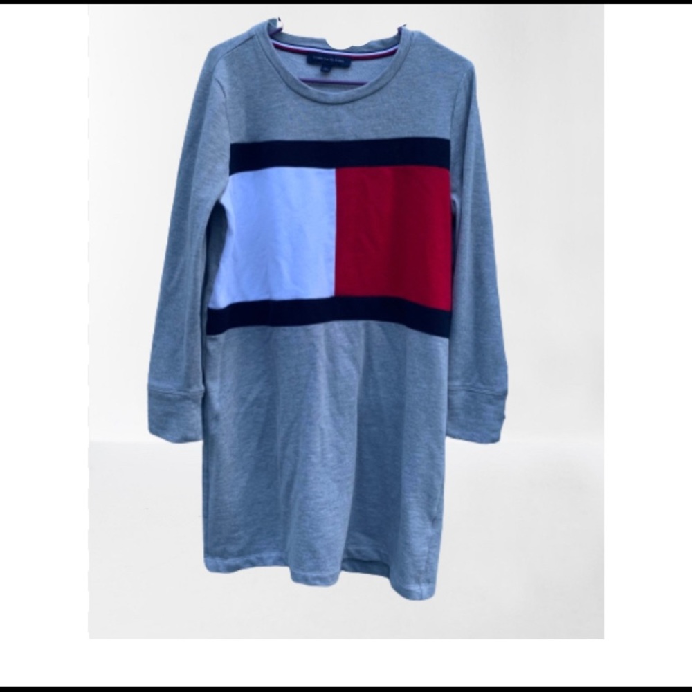 Tommy Hilfiger Grey Sweatshirt Dress
